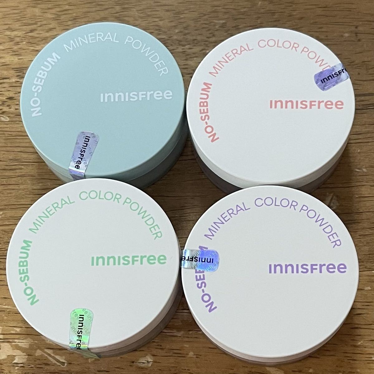 innisfree イニスフリー/カラーパウダー3種+ミネラルパウダー【新パッケージ】