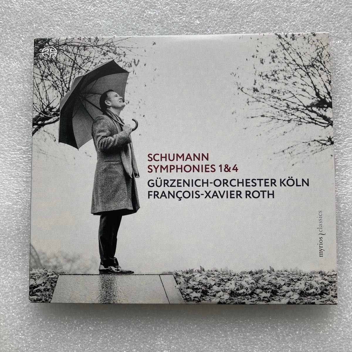 SACD フランソワ=グザヴィエ・ロト/ケルン・ギュルツェニッヒ管　シューマン　交響曲第１番「春」、第４番　輸入盤