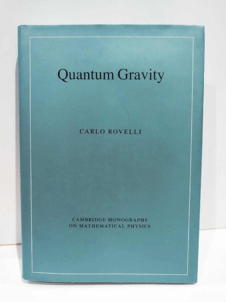 Quantum Gravity Carlo Rovelli Cambridge University Press 量子重力 洋書/英語/物理学/量子力学/一般相対性理論【ac01l】の画像1