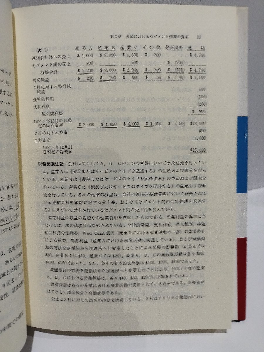 セグメント情報の会計実務　勝島敏明　中央経済社【ac04p】_画像5