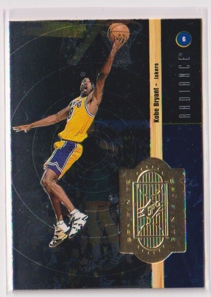 1998－99 UD SPX Finite Kobe Bryant Radiance card #4299/5000_画像1