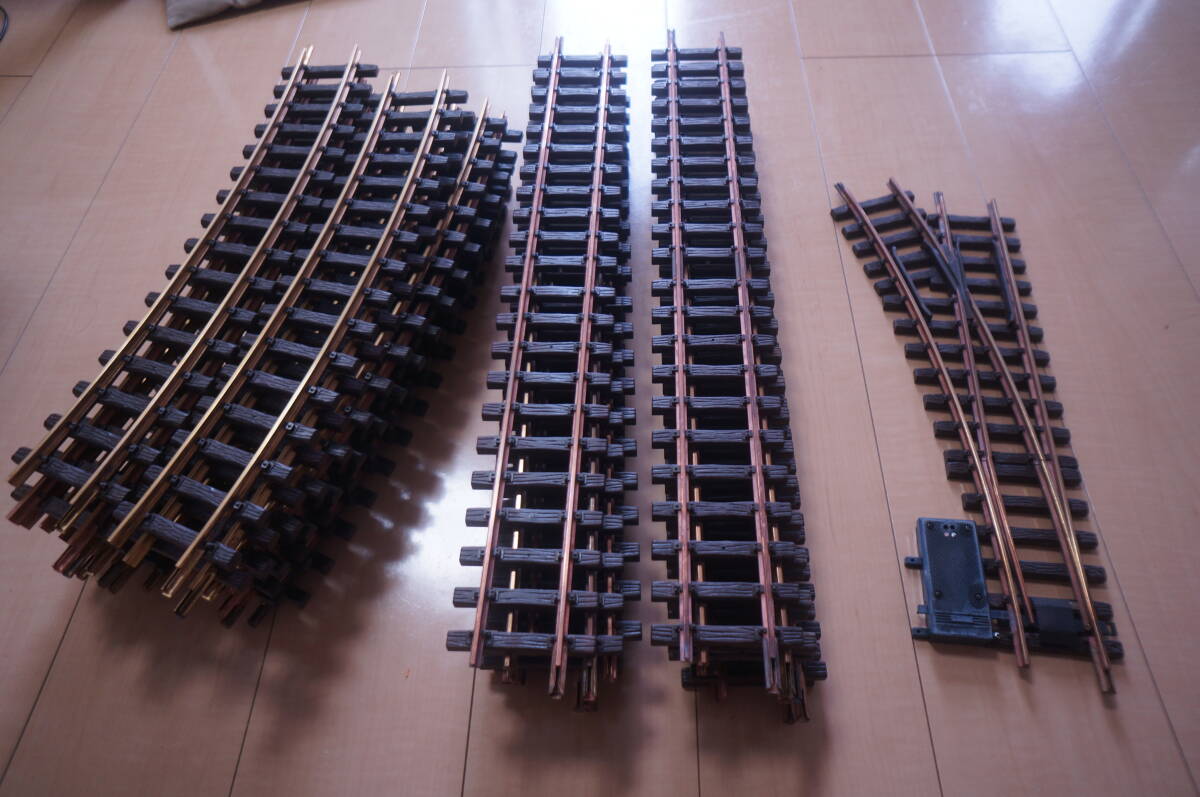 送料無料 鉄道模型 線路 レール LGB 幅45mm  Gゲージ レーマンの画像1
