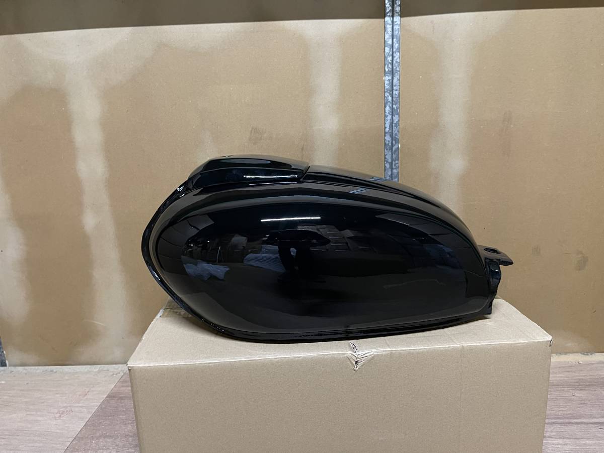  Hawk ya simple k black cover attaching / black CB400T CB250T Bab ... fuel tank gasoline tank fuel tank unused 