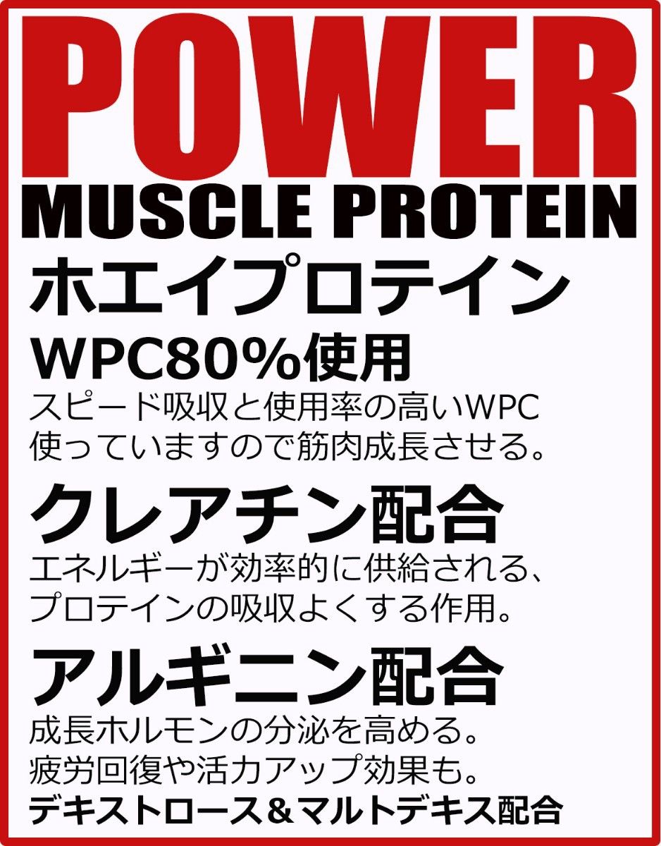 ホエイプロテイン 10kg(5kgx2点)クレアチン＆アルギニン配合 リッチチョコレート味 マイプロテックラグビープロテイン 