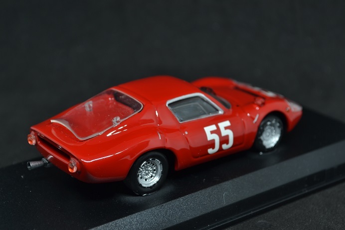 BEST MODEL 1/43 ABARTH OT 1300 Monza 1966 Baghetti / Cella / Fischhaber / Furtmayr ベストモデル アバルト モンツァ_画像4