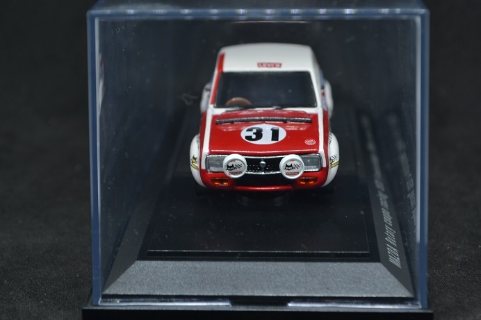 EBBRO 1/43 MAZDA ROTARY COUPE RACING 1970 FRANCORCHAMPS 24HOURS エブロ MMP マツダ ロータリークーペ スパ 24時間_画像8