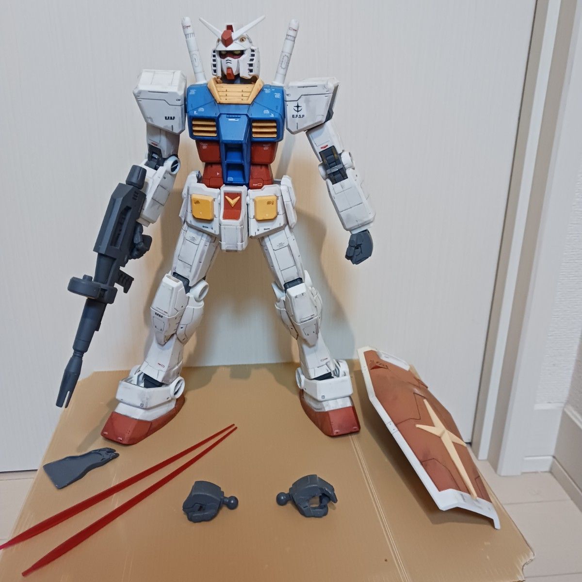 BANDAI 1/48 メガサイズ ガンダム ガンプラ プラモデル MG HG ザク ザク スナイパー は付属しません