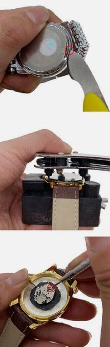 時計工具セット　147点　腕時計修理　電池交換　ベルト調整　自分でメンテナンス