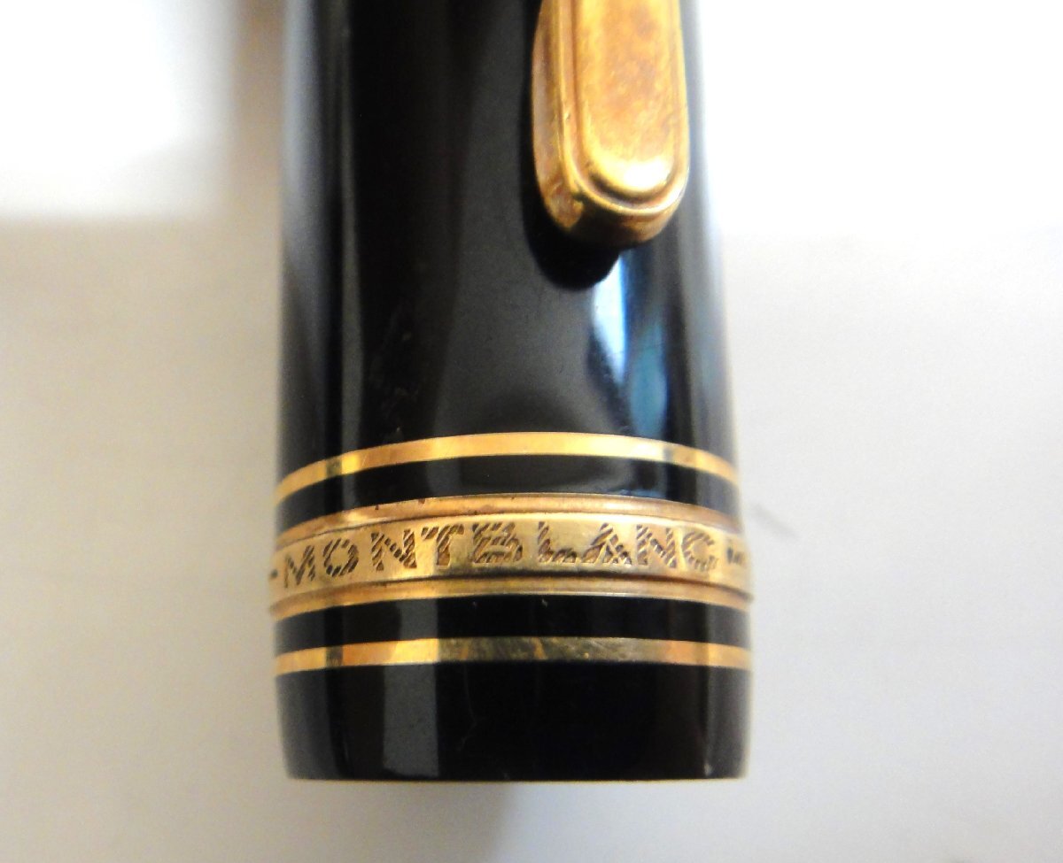 高崎店【中古品】ｒ5-16 MONTBLANC モンブラン マイスターシュテック4810 ペン先14C 585 万年筆_画像3