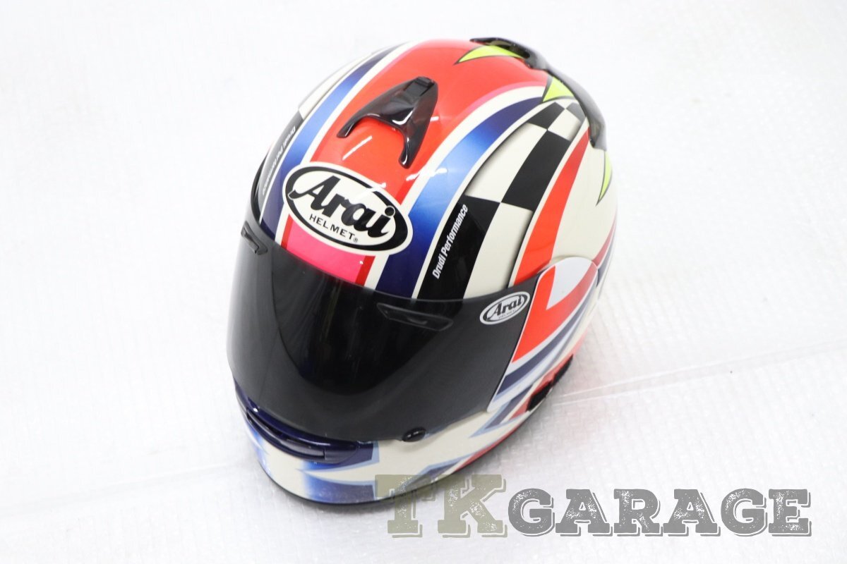 1900093007 Arai アライ ベクターシュワンレプリカ XLサイズ ヘルメット 現状品 ジャンク品 TKGARAGE U_画像1