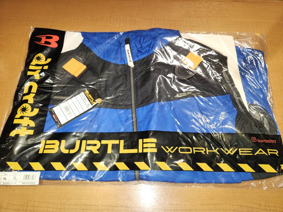 ★BURTLE バートル　空調服 フルハーネス対応 エアークラフトパーカー　ベスト (ファンなし) AC1094 AIRCRAFT　size4L　未開封品★_画像1