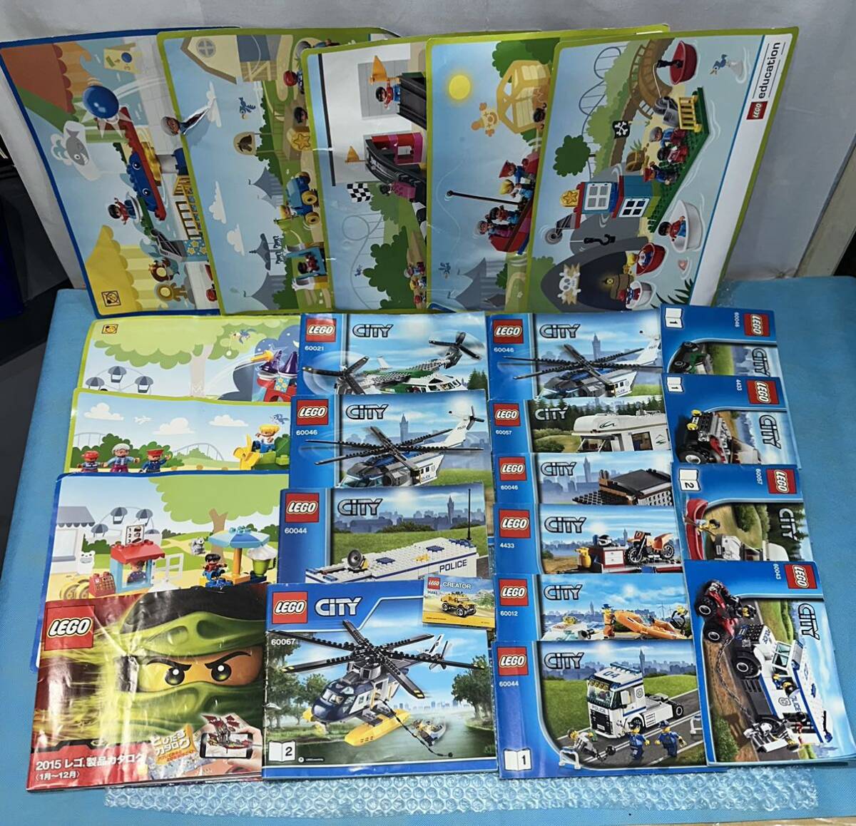  инструкция только LEGO CITY Lego Duplo и т.п. вертолет машина транспортное средство сборка инструкция продажа комплектом ①60