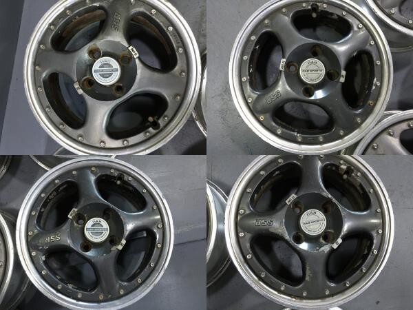 SSR スピードスター SPEED STAR マーク2R MK-2R タイプFF14インチアルミホイール(W6E042)14x6.5J オフセット45 4穴 PCD100 ハブ65_画像2