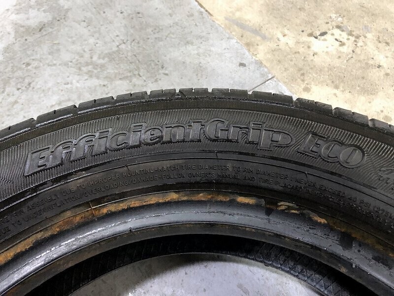 ★保管袋付★(PS6A078-1) 155/65R13 73S GOODYEAR EfficientGrip ECO EG01 2020年 1本 夏タイヤ 送料無料_画像2