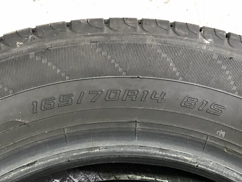 ★保管袋付★(PS5G885) 165/70R14 81S DUNLOP ENASAVE EC204 2020-1,2021-1　 2本 夏タイヤ 送料無料　アクア パッソなどに_画像7