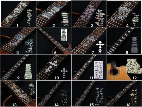 LGH628#ギター用　指板　ステッカー　ギターアクセサリー　全16種類_画像10