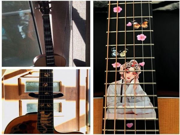 LGH628#ギター用　指板　ステッカー　ギターアクセサリー　全16種類_画像8