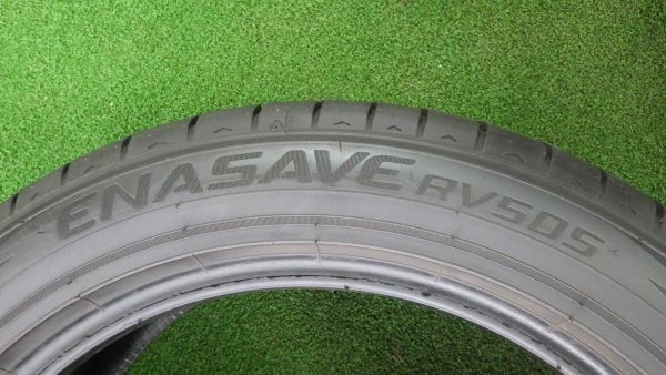 235/50R18 ダンロップ ENASAVE RV505 2本SET 2022年製 サマータイヤ 夏タイヤ_画像8