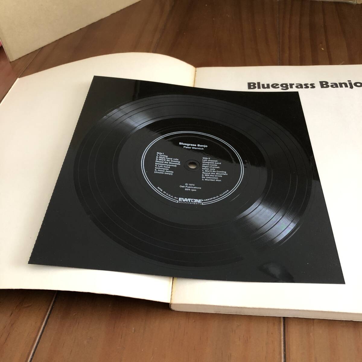 Bluegrass Banjo　Peter Wernick　Oak Publications　レコード付　1974年　【55】_画像5