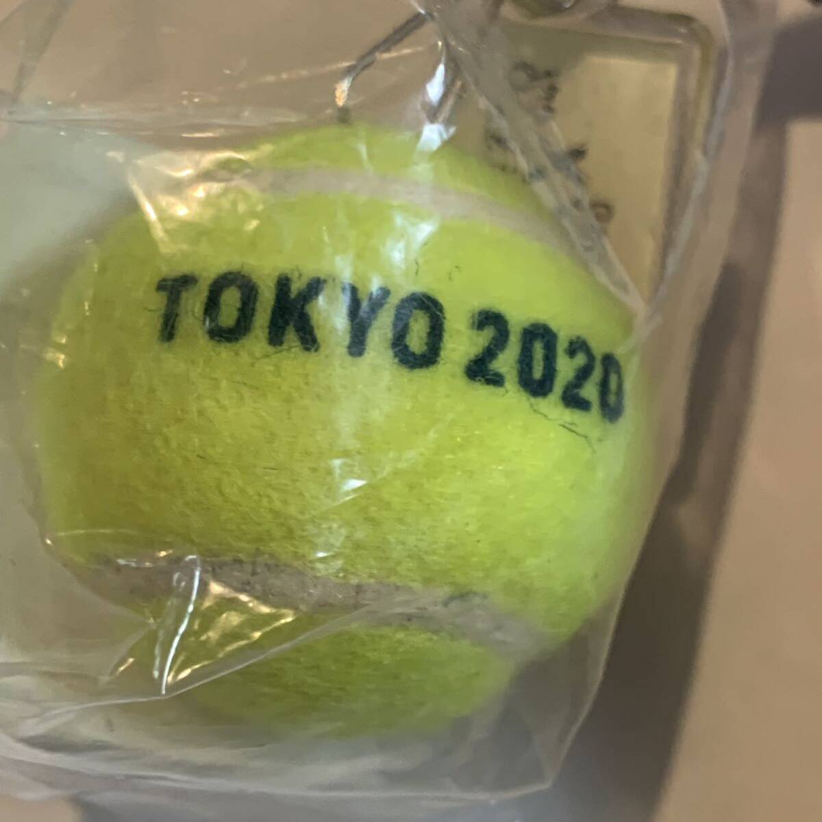 Tokyo Olympic 2020 東京オリンピック ミニテニスボール キーホルダー 記念 公式グッズの画像3