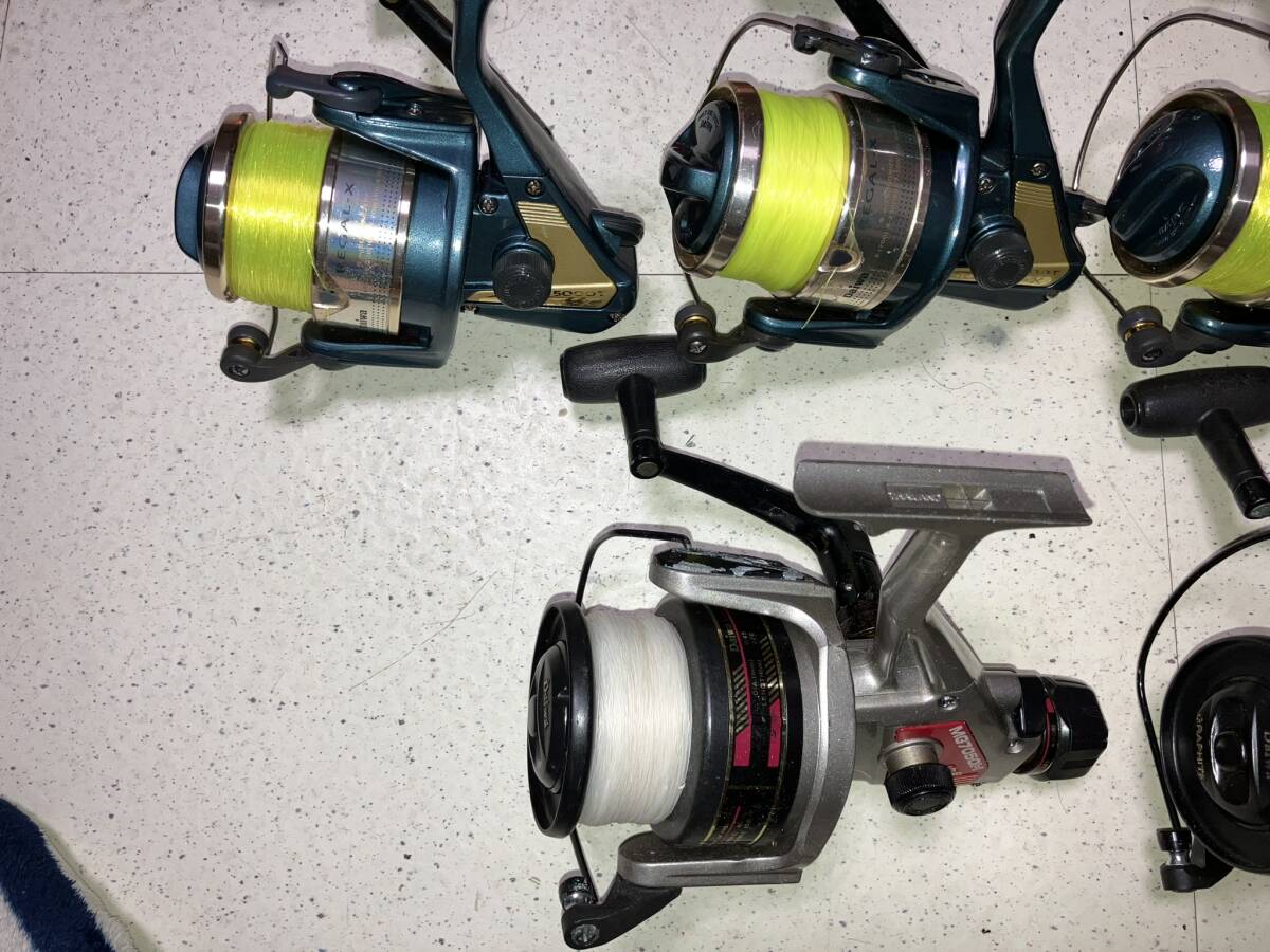 10台 ダイワ リーガルX MG7050H 大型スピニングリール Surf Casting spinning Reel サーフ アキアジ サーモン Daiwa 01_画像9