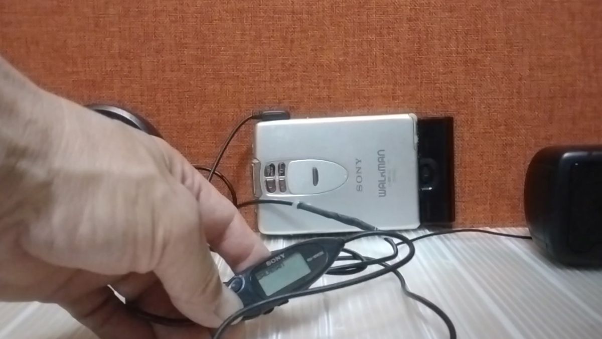 動作　WM-EX2　カセット　ウォークマン　Walkman　SONY　ソニー　シルバー