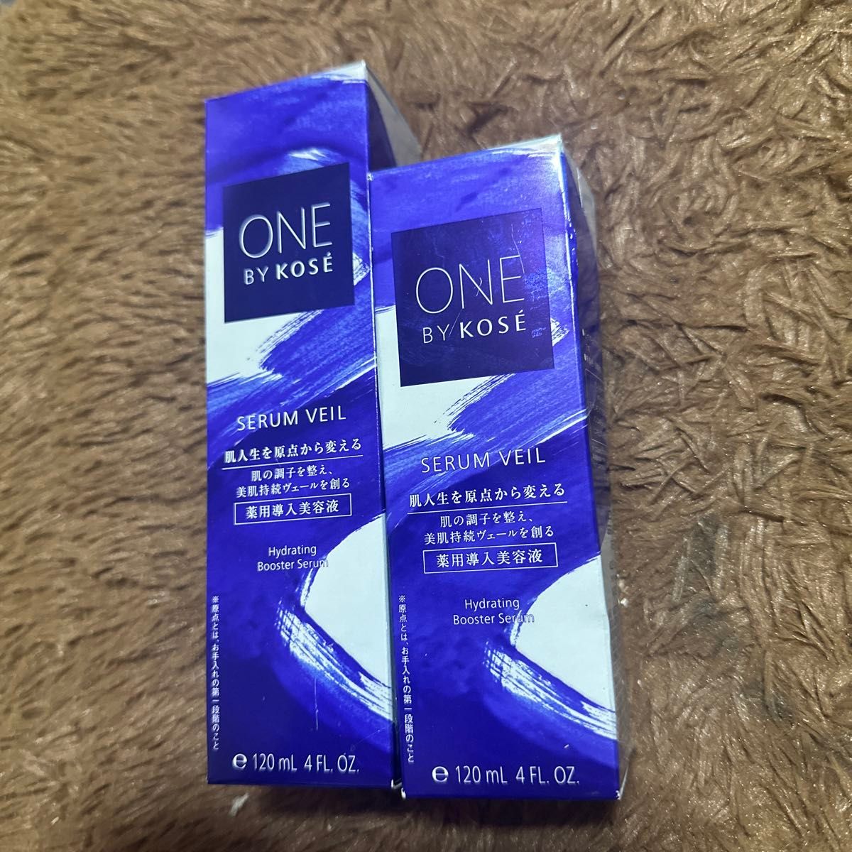 ONE BY KOSE ワンバイコーセー セラム ヴェール 保湿美容液　120ml 2本　未使用