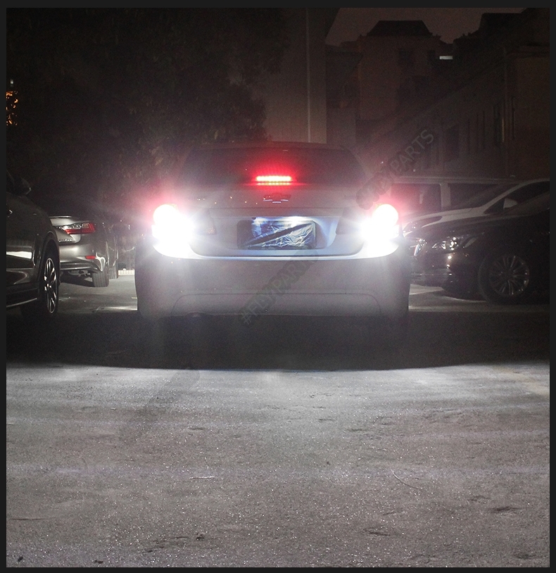 T20 ピンチ部違い LED ステルス バルブ ホワイト 2個 バックランプ ハイフラ防止抵抗内蔵 バックライト 大人気_画像4