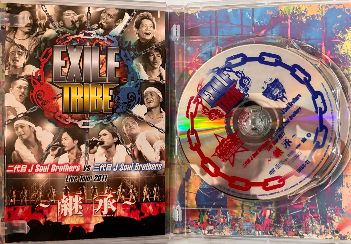 EXILETRIBE 二代目JSB vs 三代目JSB 継承 DVD LDH