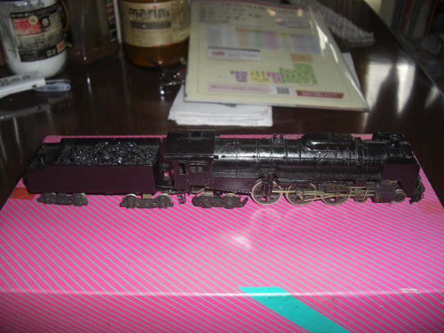 C62 steam locomotiv HO gauge railroad model company might it be?