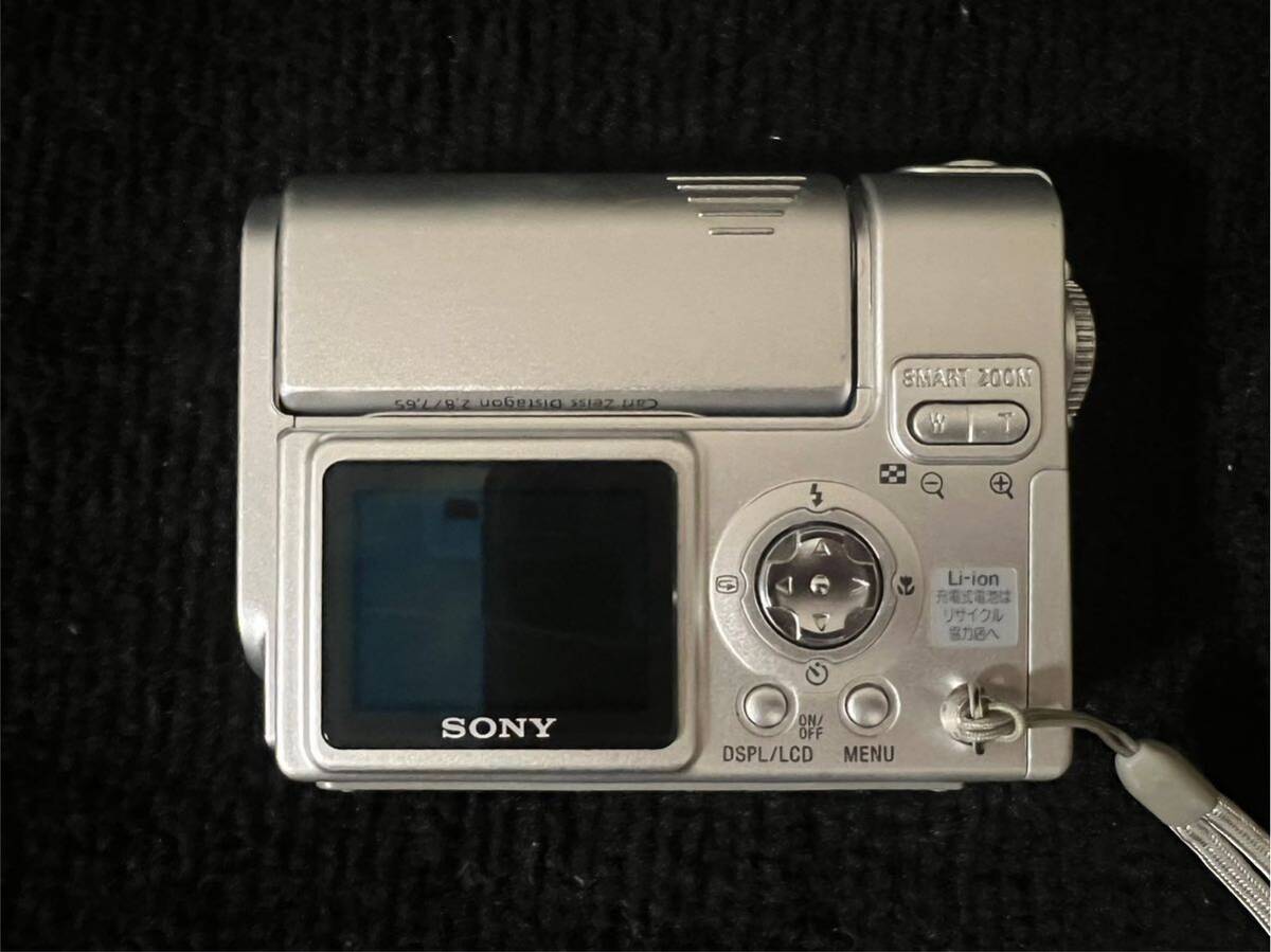 ◎ SONY Cyber-shot DSC-F77 通電OK コンパクトデジタルカメラ ソニー サイバーショット 充電器付き_画像2