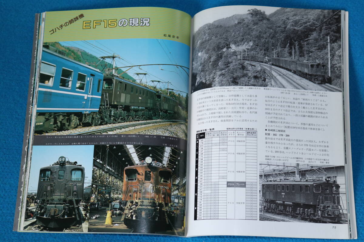 特集  特急形気動車  東北・上越新幹線 ２００系１０００番台登場  西武３０００系登場  苫小牧軽便鉄道 １９８４年２月 No274の画像8