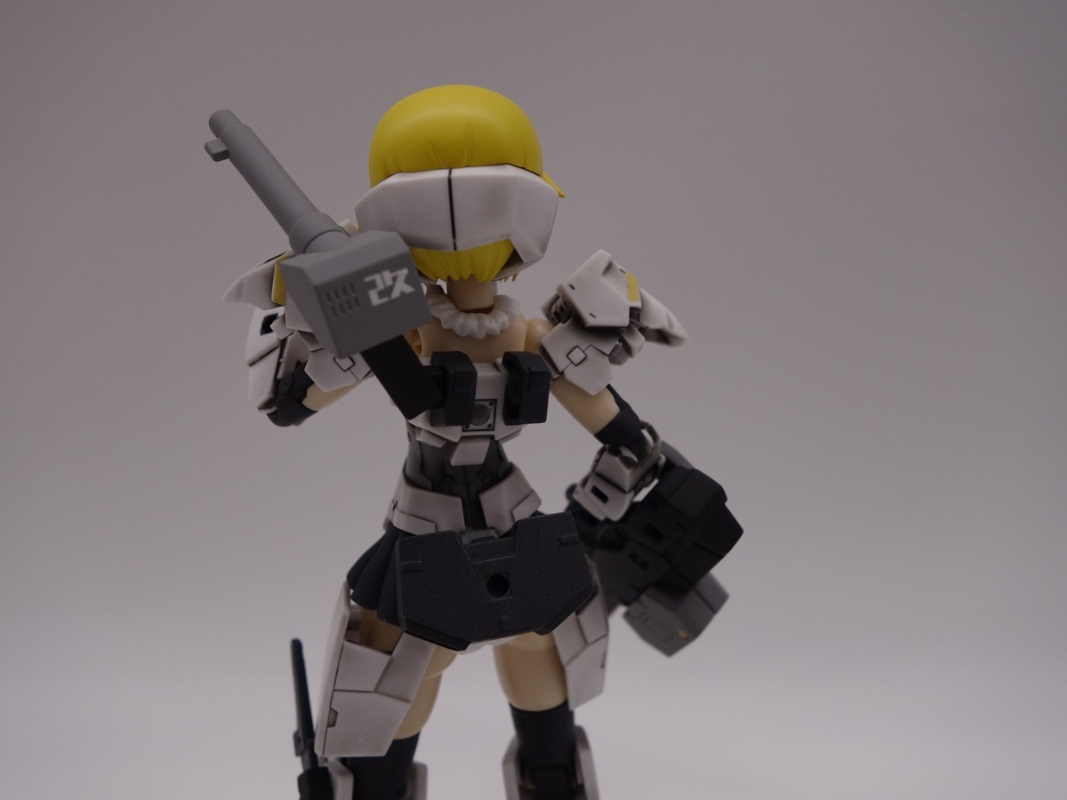  frame arm z* girl roar . modified final product plastic model 