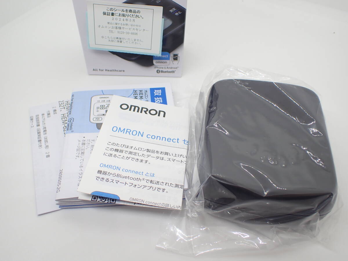 (101) 1 jpy ~ Omron wrist type hemadynamometer HEM-6232T [ unused ]