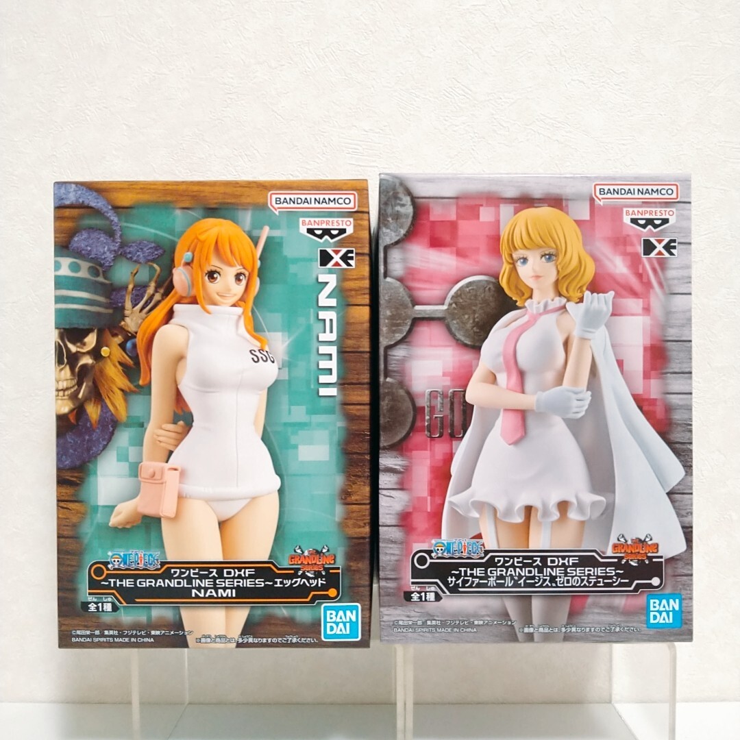 ワンピース サイファーポール イージス ゼロのステューシー ナミ エッグヘッド NAMI フィギュア THE GRANDLINE SERIES_画像1