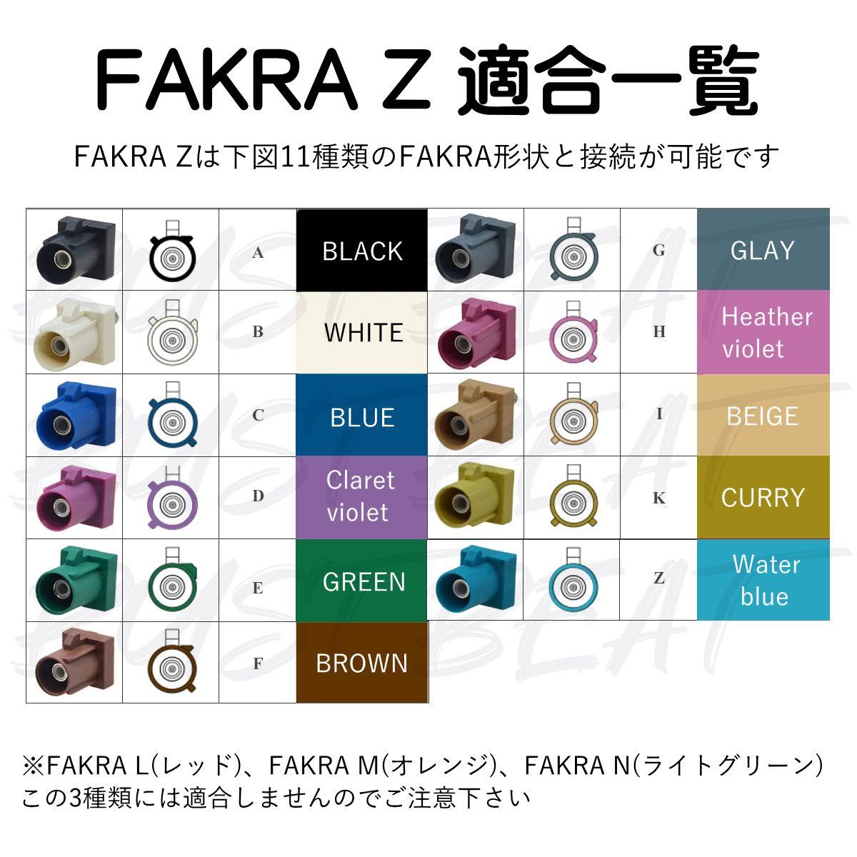 イクリプス クラリオン ATOTO 対応 GPSアンテナ変換ケーブル FAKRA