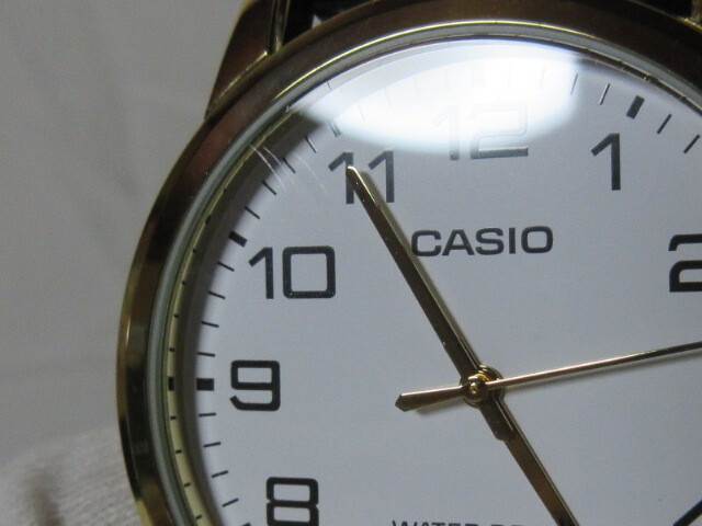 ◆動作品　CASIO /カシオ 　クォーツ　3針　腕時計　MTP-V001_画像2