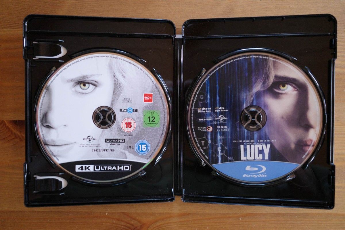 LUCY ルーシー【4K UHD+BD〈2枚組〉】国内版　良品