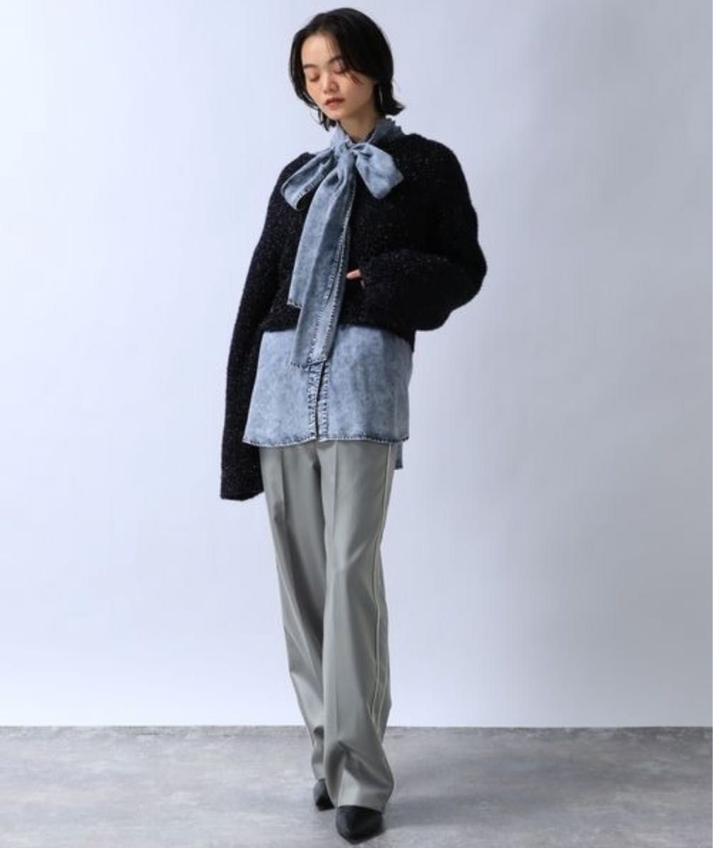 JEANASIS ジーナシス レディース グロッシーラインパンツ JEANASIS ジーナシス レディース グロッシーラインパンツ