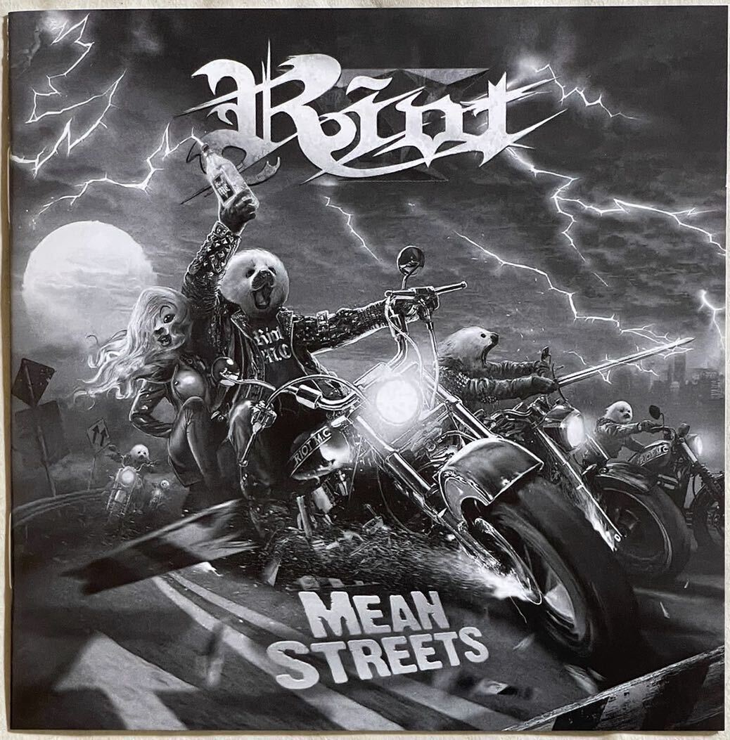 RIOT RIOT V Mean Streets Ward Records US ライオット ミーン・ストリーツ 日本盤限定仕様CD ボーナスCD 2枚組 正統派ヘヴィ・メタル_画像10