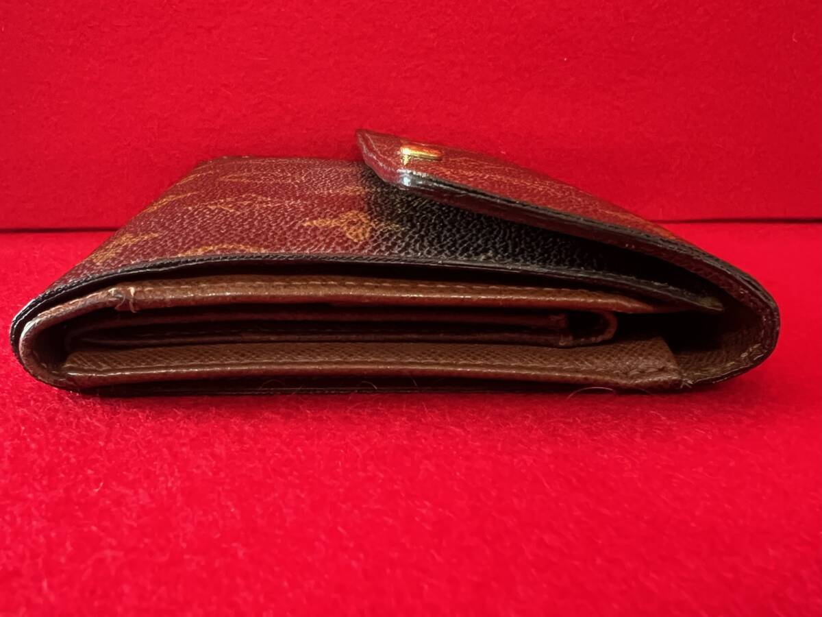 ルイヴィトン LOUIS VUITTON  ポルト トレゾール エテュイ モノグラム 三つ折り財布 財布の画像3