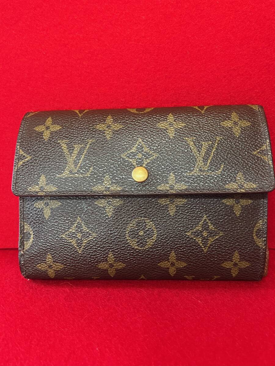 ルイヴィトン LOUIS VUITTON  ポルト トレゾール エテュイ モノグラム 三つ折り財布 財布の画像1