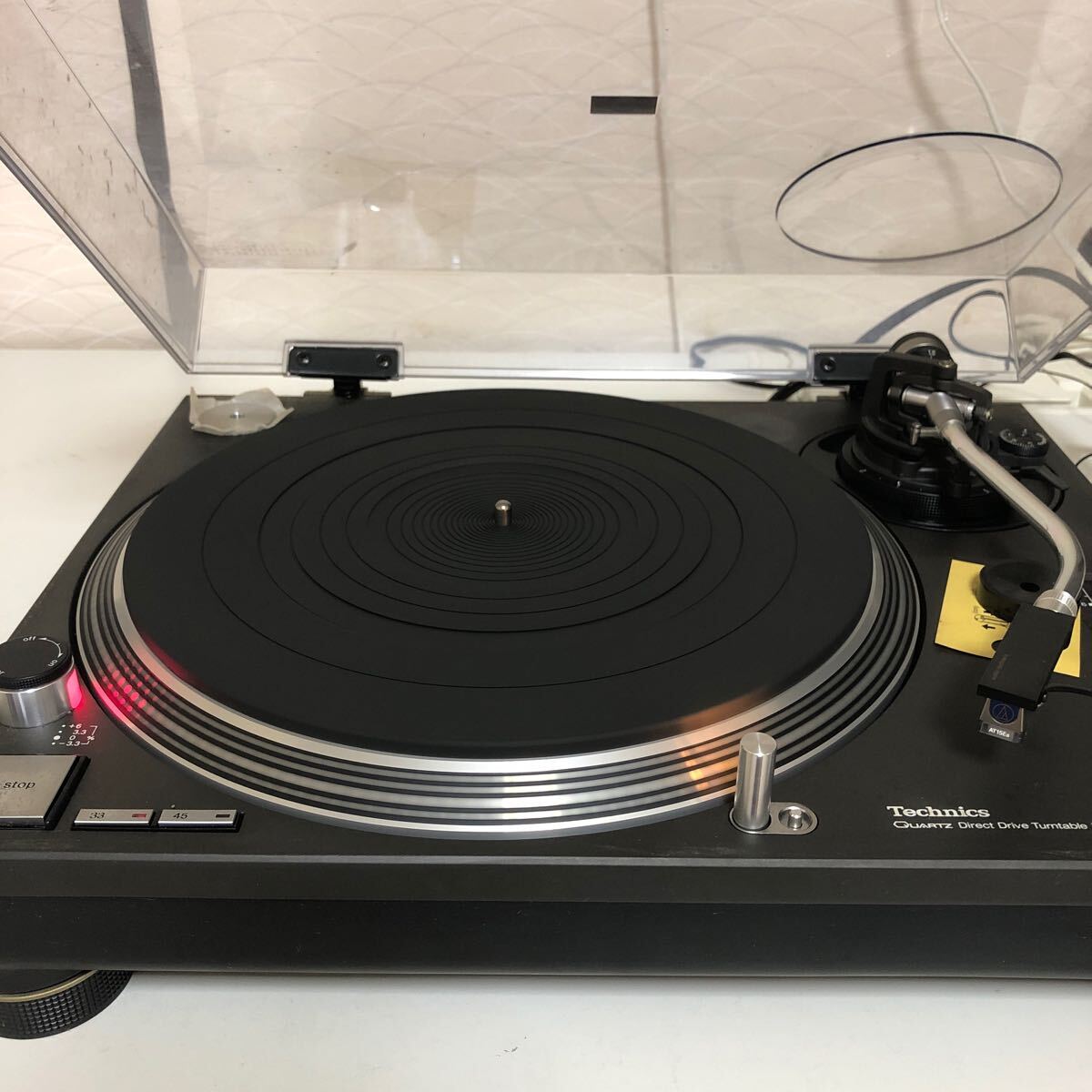 Technics ダイレクトドライブ DJターンテーブル レコードプレーヤー SL-1200MK3 _画像6