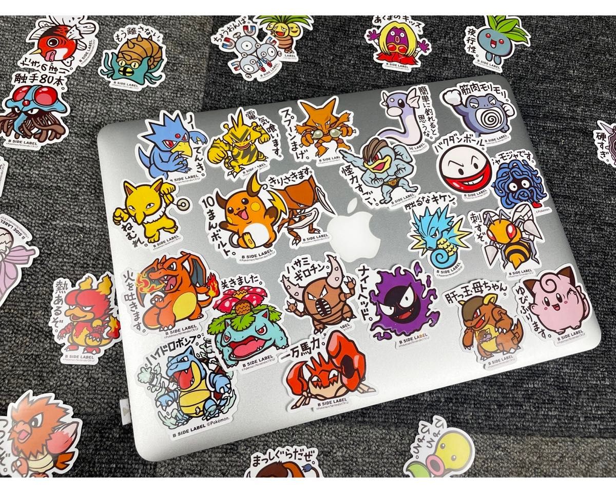 任天堂 Nintendo ポケモン POKEMONロゴシール ステッカー 36枚 任天堂 Nintendo ポケモン POKEMONロゴシール ステッカー 36枚