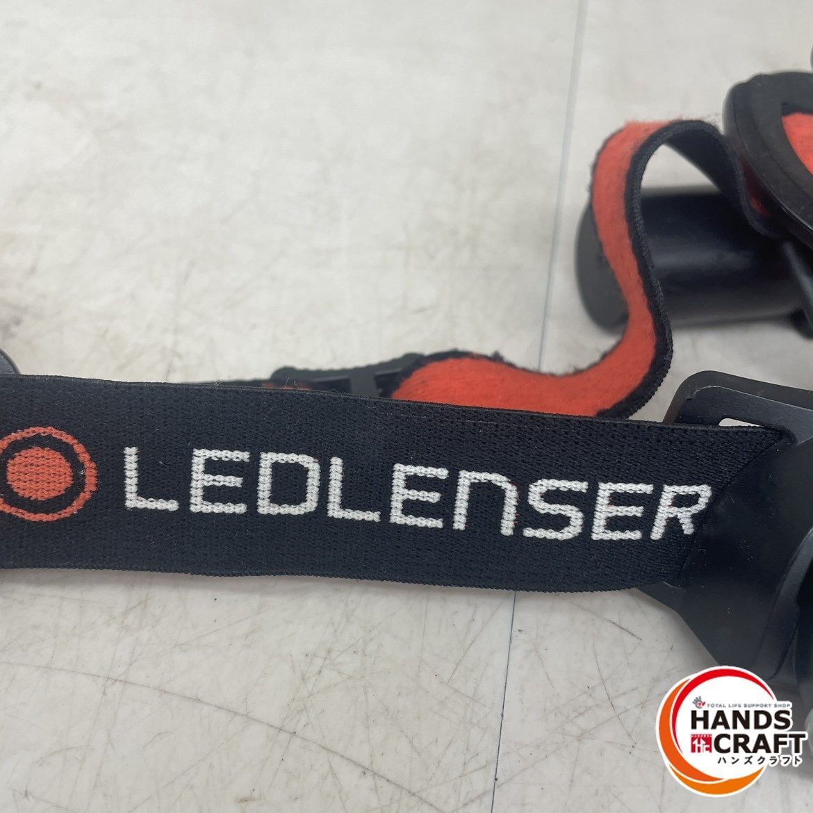 ♪REDLENSER H8R LEDヘッドライト USB充電式 防水機能付 レッドレンザー【中古】_画像4