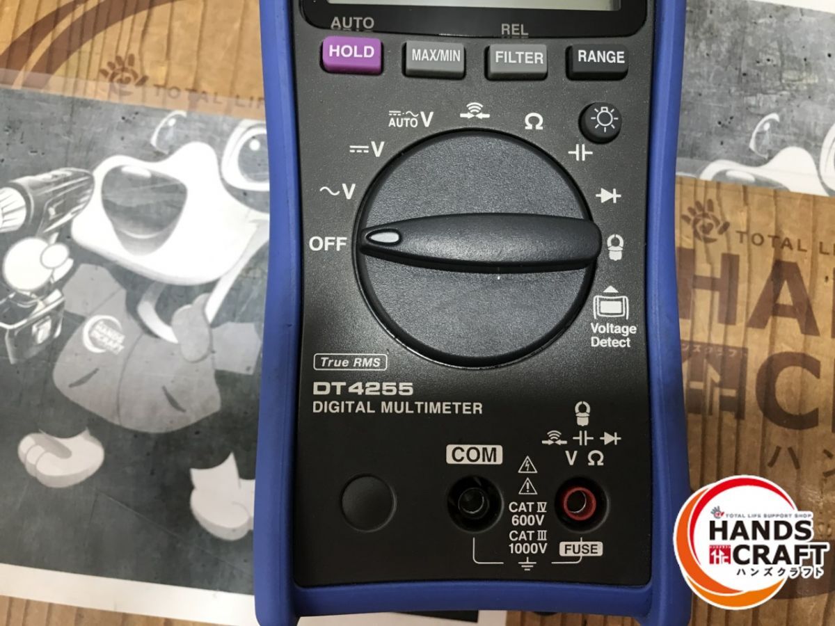 【中古】HIOKI　ハイコーキ 電圧測定器 DT4255_画像5