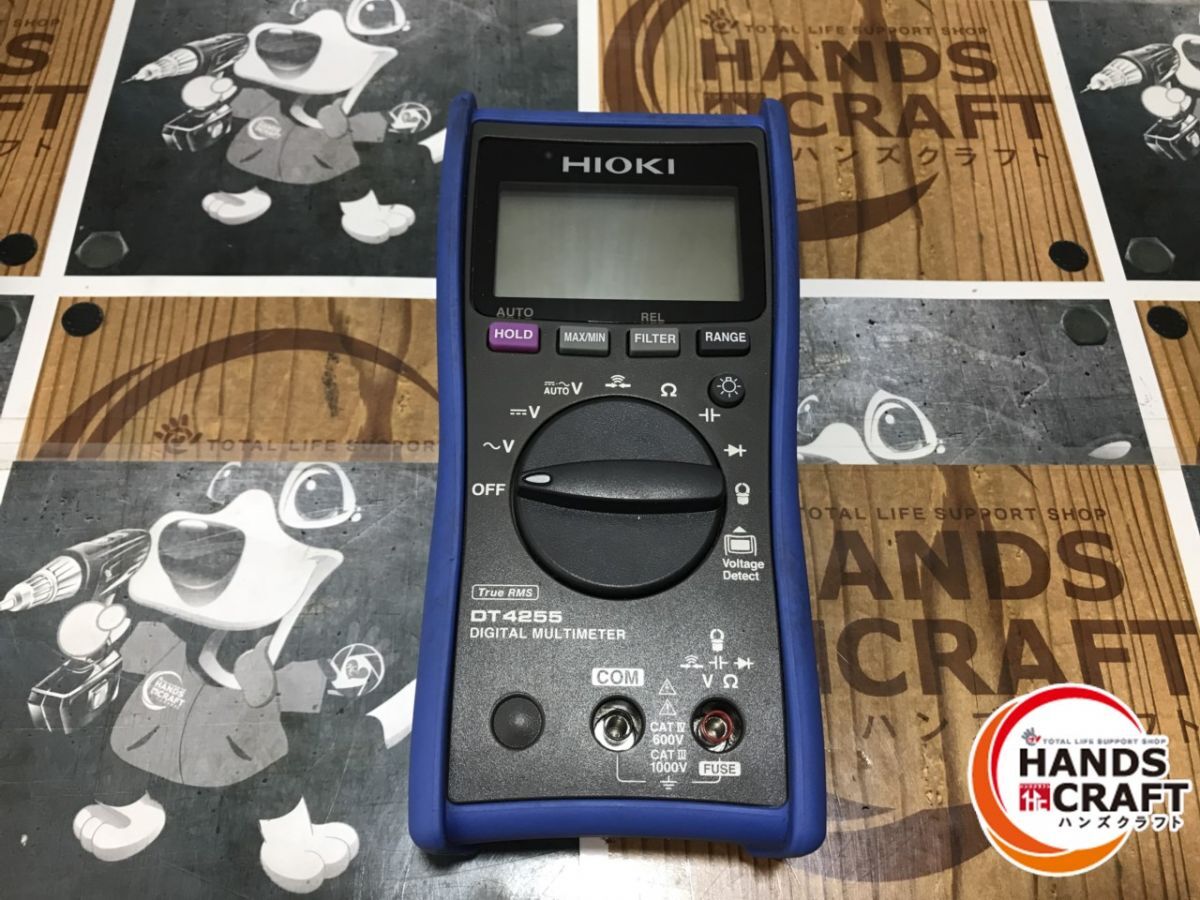 【中古】HIOKI　ハイコーキ 電圧測定器 DT4255_画像2