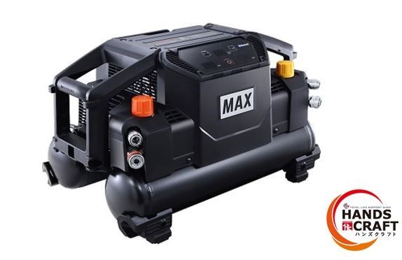 ☆MAX　マックス　11L エアーコンプレッサー　AK-HL1310E ブラック　高圧/常圧各2口　未使用品_画像1
