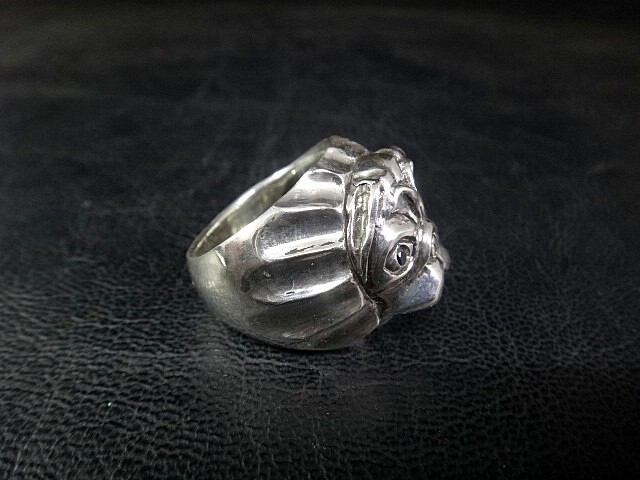 PUG (パグ) 　Face Ring Silver 925 20号