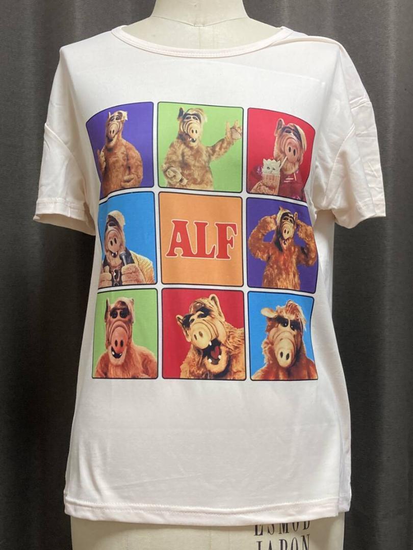 「ALF/アルフ　Tシャツ Mサイズ　タイプC」tface-g 【タグ：映画、アクセサリー】D_画像3